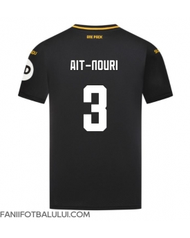 Wolves Rayan Ait-Nouri #3 Tricou Fotbal Replică 2024-25 Barbati Deplasare